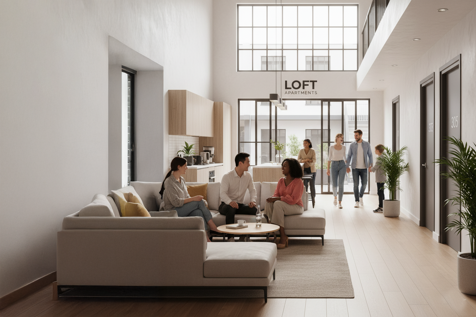 Successful new multi-block mortgaged property